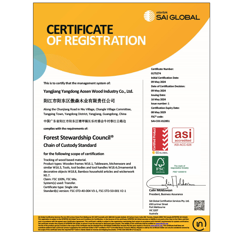 Qualification Certificate